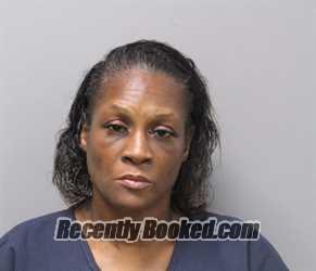 Mugshot of GUSTAVIA MARIE BROWN