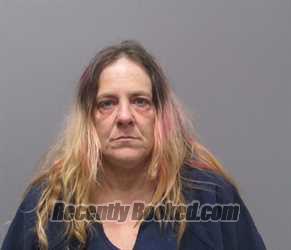 Mugshot of Jan Laura Breaux booked in Lafourche County, Louisiana on August 22, 2026