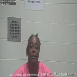 Mugshot of BRIDGET LANETTE OWENS booked in Lincoln County, Louisiana on March 18, 2026