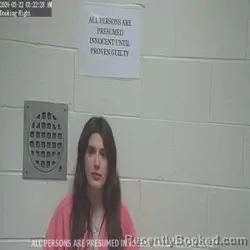 Mugshot of KIMBER ANNE BROWN booked in Lincoln County, Louisiana on March 22, 2026