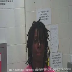 Mugshot of SHAMYRA JACKSON booked in Lincoln County, Louisiana on March 27, 2026