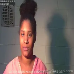 Mugshot of BREONA LATRICE MARCELINE booked in Lincoln County, Louisiana on April 1, 2026