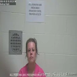 Mugshot of AMANDA JOY PERDUE-STRAWBRIDGE booked in Lincoln County, Louisiana on April 28, 2026