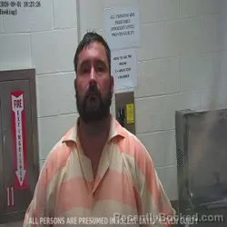 Mugshot of Jared Michael Matherne booked in Lincoln County, Louisiana on September 1, 2026