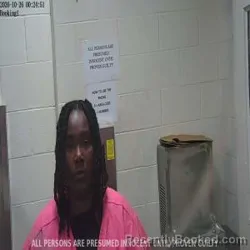 Mugshot of Janikla Jantivea Coleman booked in Lincoln County, Louisiana on October 26, 2026