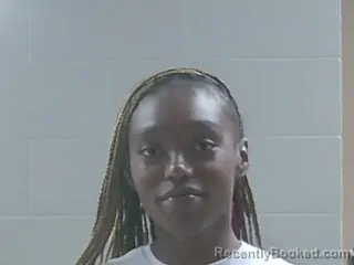 Mugshot of Tyra Deshae Perkins booked in Livingston County, Louisiana on August 8, 2026
