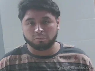 Mugshot of Jose Bejarano-Benitez booked in Livingston County, Louisiana on August 14, 2026