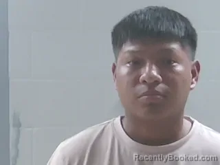 Mugshot of Luis Alvardo booked in Livingston County, Louisiana on August 23, 2026