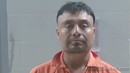 Mugshot of Gerardo Martinez booked in Livingston County, Louisiana on October 15, 2026