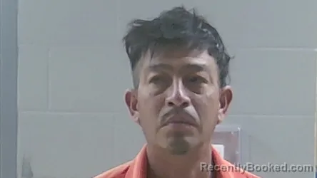 Mugshot of Magdiel Ortiz-Flores booked in Livingston County, Louisiana on October 15, 2026