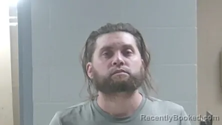 Mugshot of Dustin William Kirby booked in Livingston County, Louisiana on October 4, 2026