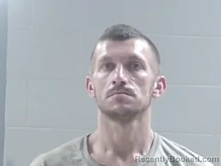 Mugshot of Shane Andrew Leonard booked in Livingston County, Louisiana on August 7, 2026