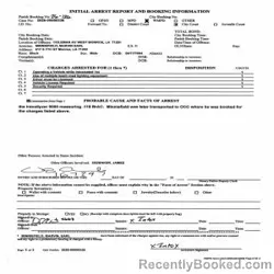 Mugshot of MARVIN EARL MINNIEFIELD