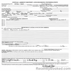 Mugshot of DEREK JAMES PAGE