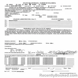 Mugshot of DEMETRIUS LAVELL GREER