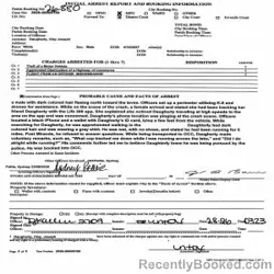 Mugshot of CLAY JOSEPH DAUGHERTY