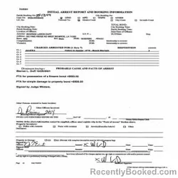 Mugshot of WARREN LARON DUFF