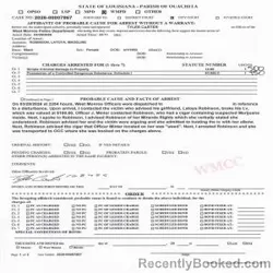 Mugshot of LATOYA MADELINE ROBINSON