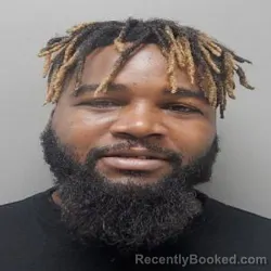 Mugshot of Lamarcus Darnelle Perkins booked in Ouachita County, Louisiana on April 21, 2026