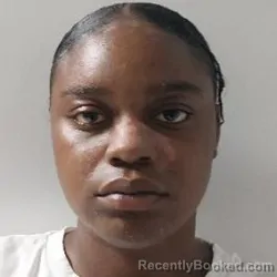 Mugshot of Saniyah Meneweather booked in Ouachita County, Louisiana on April 28, 2026