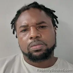 Mugshot of DENZALE ANWAR SANDERS booked in Ouachita County, Louisiana on May 4, 2026