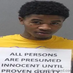 Mugshot of BRANTERRIOUS BANSHAN JOHNSON booked in Ouachita County, Louisiana on June 22, 2026