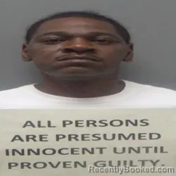 Mugshot of Roderick Shentez Hollins booked in Ouachita County, Louisiana on July 30, 2026