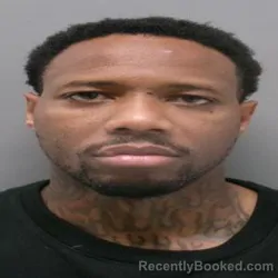 Mugshot of Devario Durell Johnson booked in Ouachita County, Louisiana on August 7, 2026
