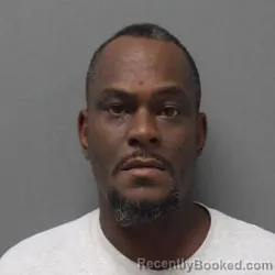 Mugshot of Bentavious Demarquis Brown booked in Ouachita County, Louisiana on August 7, 2026
