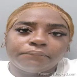 Mugshot of Tiffany Denise Washington booked in Ouachita County, Louisiana on August 12, 2026