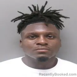 Mugshot of Demario Dashun Coleman booked in Ouachita County, Louisiana on August 12, 2026