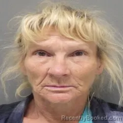 Mugshot of Elizabeth Patricia Simpson booked in Ouachita County, Louisiana on August 18, 2026