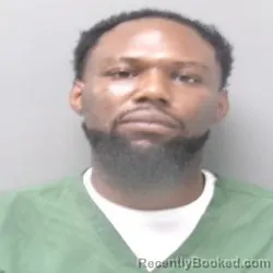 Mugshot of Donmarcquez Raymon Sanders booked in Ouachita County, Louisiana on August 19, 2026