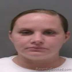 Mugshot of Amanda Leigh Bergeron booked in Ouachita County, Louisiana on August 21, 2026