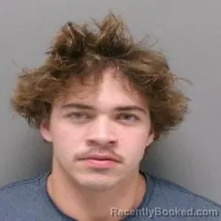 Mugshot of Brayden William Rials booked in Ouachita County, Louisiana on August 22, 2026