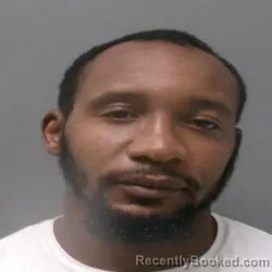 Mugshot of Darrion Burrell booked in Ouachita County, Louisiana on October 13, 2026