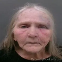 Mugshot of Martha June Saulters booked in Ouachita County, Louisiana on October 22, 2026