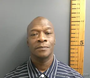Mugshot of ANTHONY DARWIN JOHNSON booked in Sabine County, Louisiana on July 6, 2026