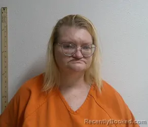 Mugshot of Brandi Suzanne Bordelon booked in Sabine County, Louisiana on August 20, 2026