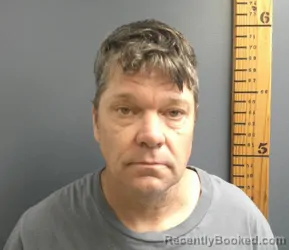 Mugshot of JAMES JOEL MARONEY booked in Sabine County, Louisiana on March 31, 2026