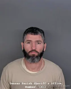 Mugshot of DEREK RICHARD ROCKWOOD booked in Tensas County, Louisiana on May 15, 2026