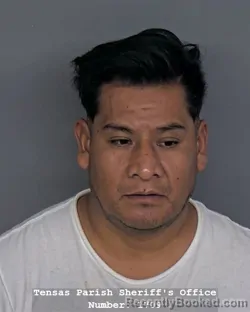 Mugshot of EDUARDO VASQUEZ GONZALES booked in Tensas County, Louisiana on May 29, 2026