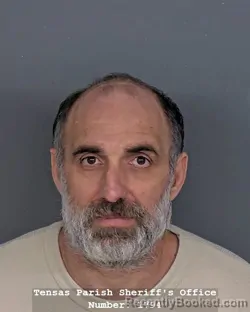 Mugshot of JUSTIN KENT DEWAILLY booked in Tensas County, Louisiana on April 20, 2026