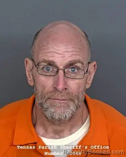 Mugshot of Bradford Scott Norred booked in Tensas County, Louisiana on September 1, 2026