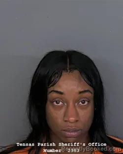 Mugshot of KEONA SHANTE BROWN booked in Tensas County, Louisiana on May 22, 2026