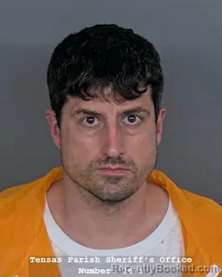 Mugshot of BENJAMIN M BERTUCCI booked in Tensas County, Louisiana on March 30, 2026