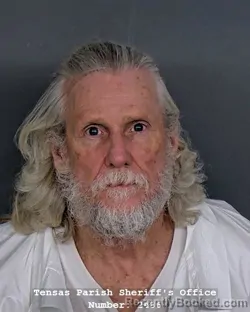 Mugshot of CHARLES W LANDRUM booked in Tensas County, Louisiana on March 30, 2026