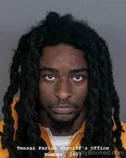 Mugshot of DAMON MARCELIN booked in Tensas County, Louisiana on March 30, 2026