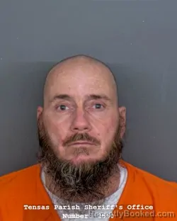 Mugshot of CLINTON RAY RITCHIE booked in Tensas County, Louisiana on April 17, 2026
