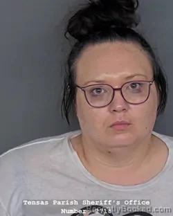 Mugshot of SHELBY FREEMAN booked in Tensas County, Louisiana on July 9, 2026